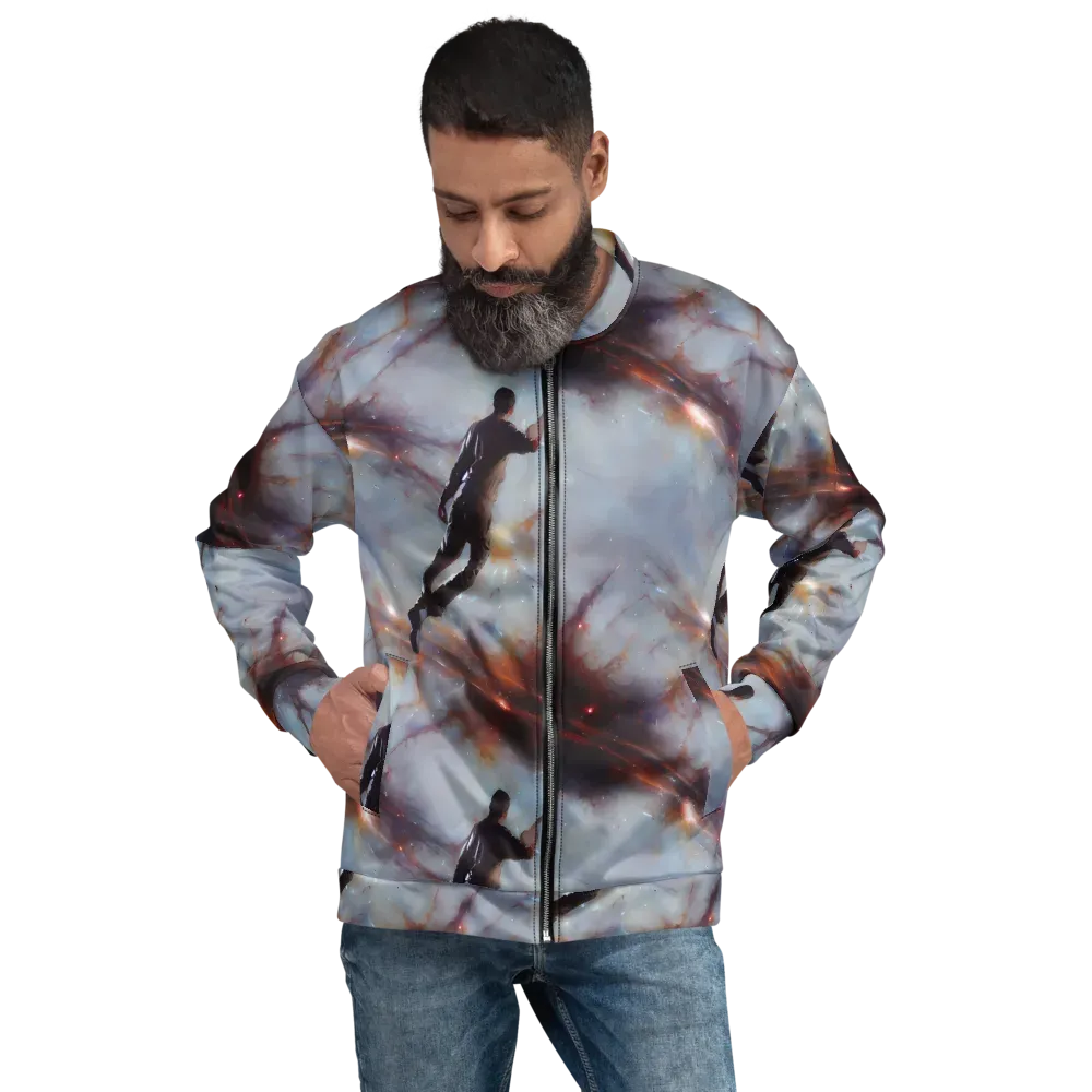 Impressionist Void on Bomber Jacket — Front