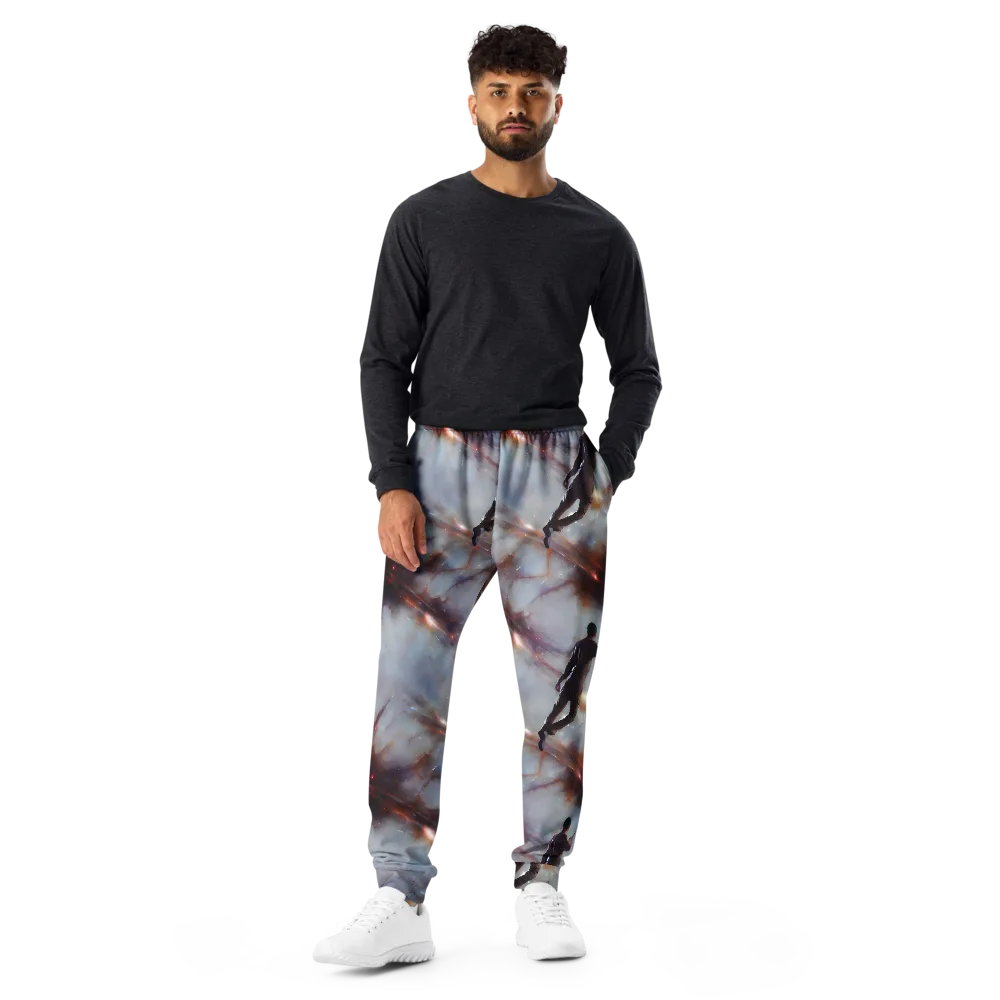 Impressionist Void on Men's Joggers — Front