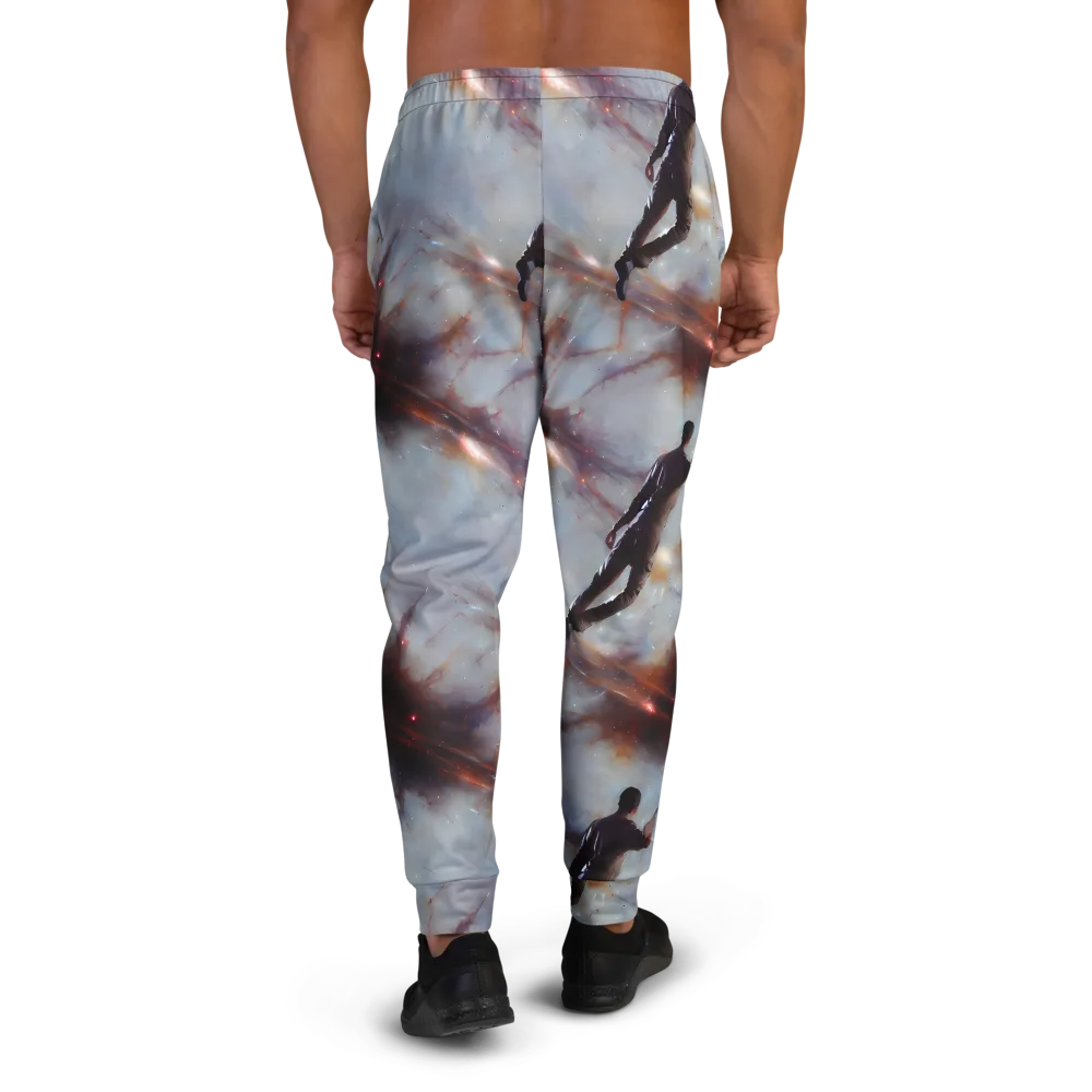 Impressionist Void on Men's Joggers — Back