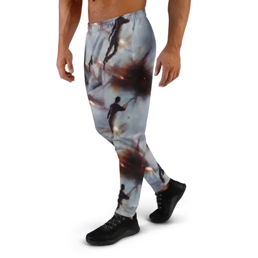 Impressionist Void on a Men's Joggers