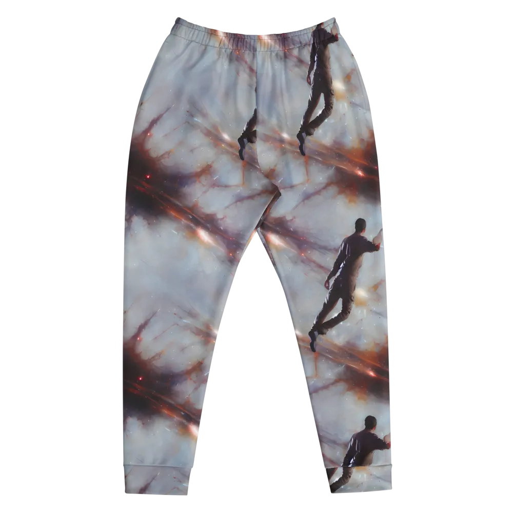 Impressionist Void on Men's Joggers — Front
