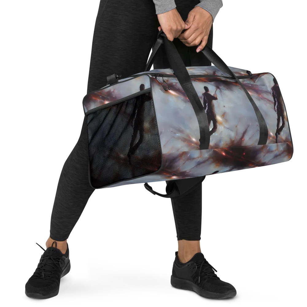 Impressionist Void on Duffle Bag — Right Front