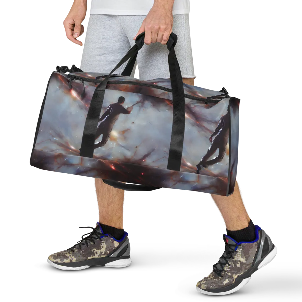 Impressionist Void on Duffle Bag — Front