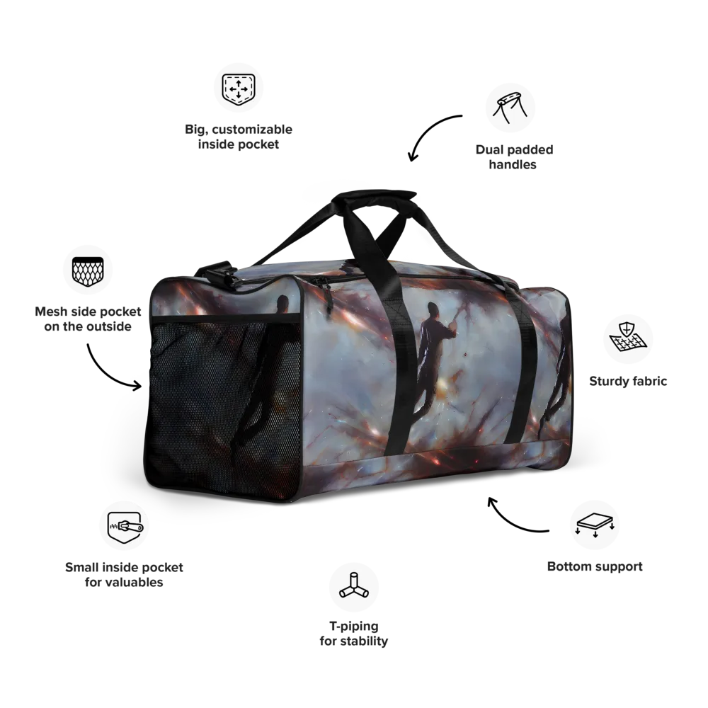 Impressionist Void on Duffle Bag — Right Front