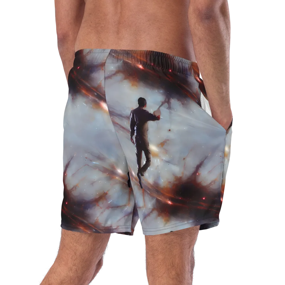 Impressionist Void on Swim Trunks — Right Back