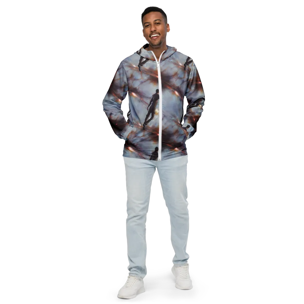 Impressionist Void on Men's Windbreaker — Front