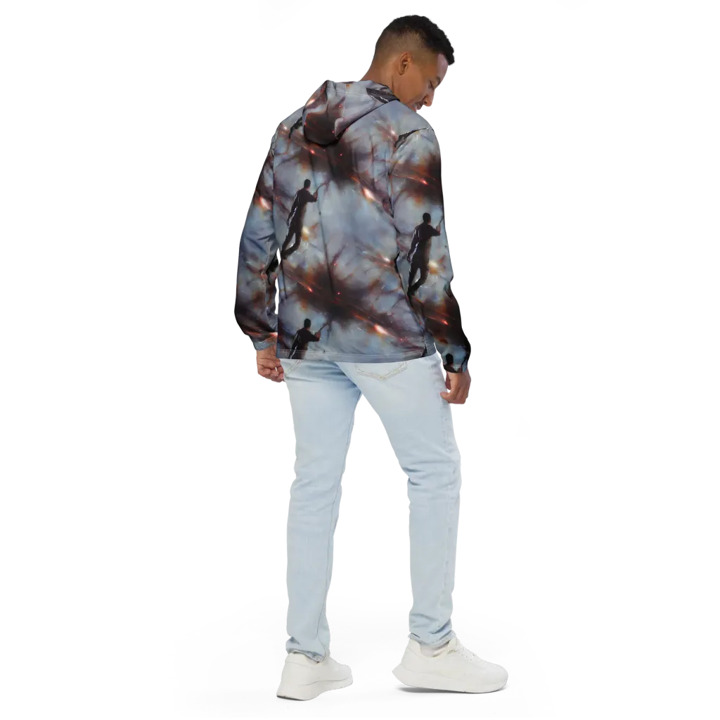 Impressionist Void on Men's Windbreaker — Back