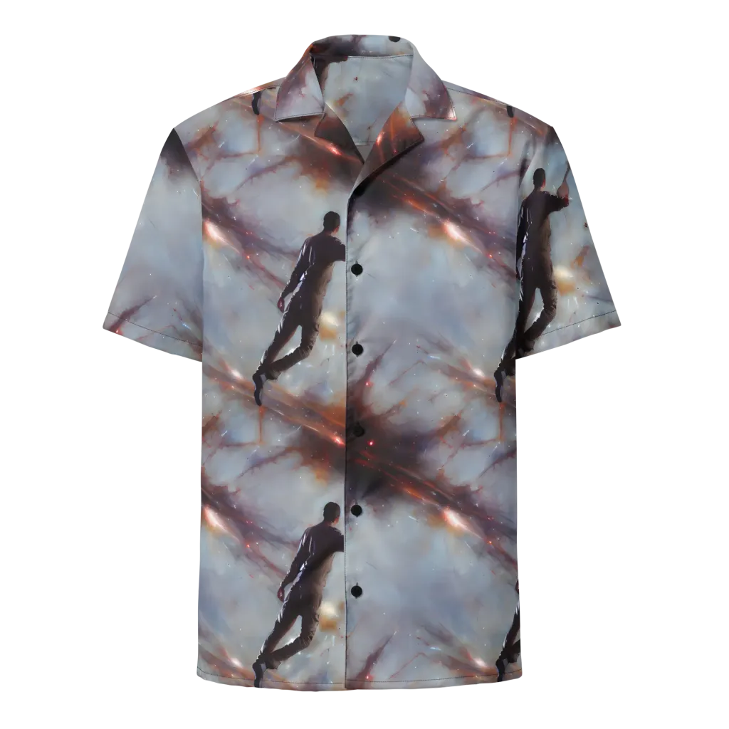 Impressionist Void on Button Shirt — Front