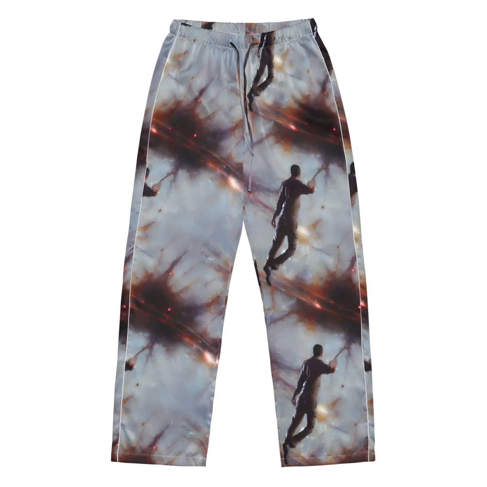 Impressionist Void on Women's Pajama Pants — Front