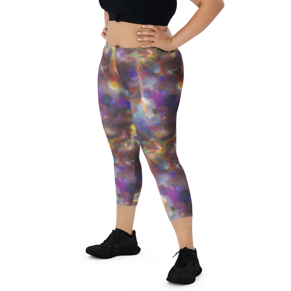 Quantum Wisp on Capri Leggings — Front