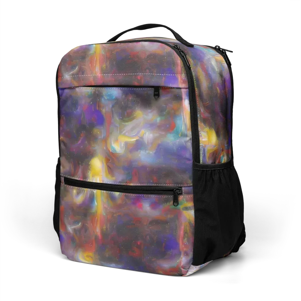 Quantum Wisp on Utility Backpack — Left Front