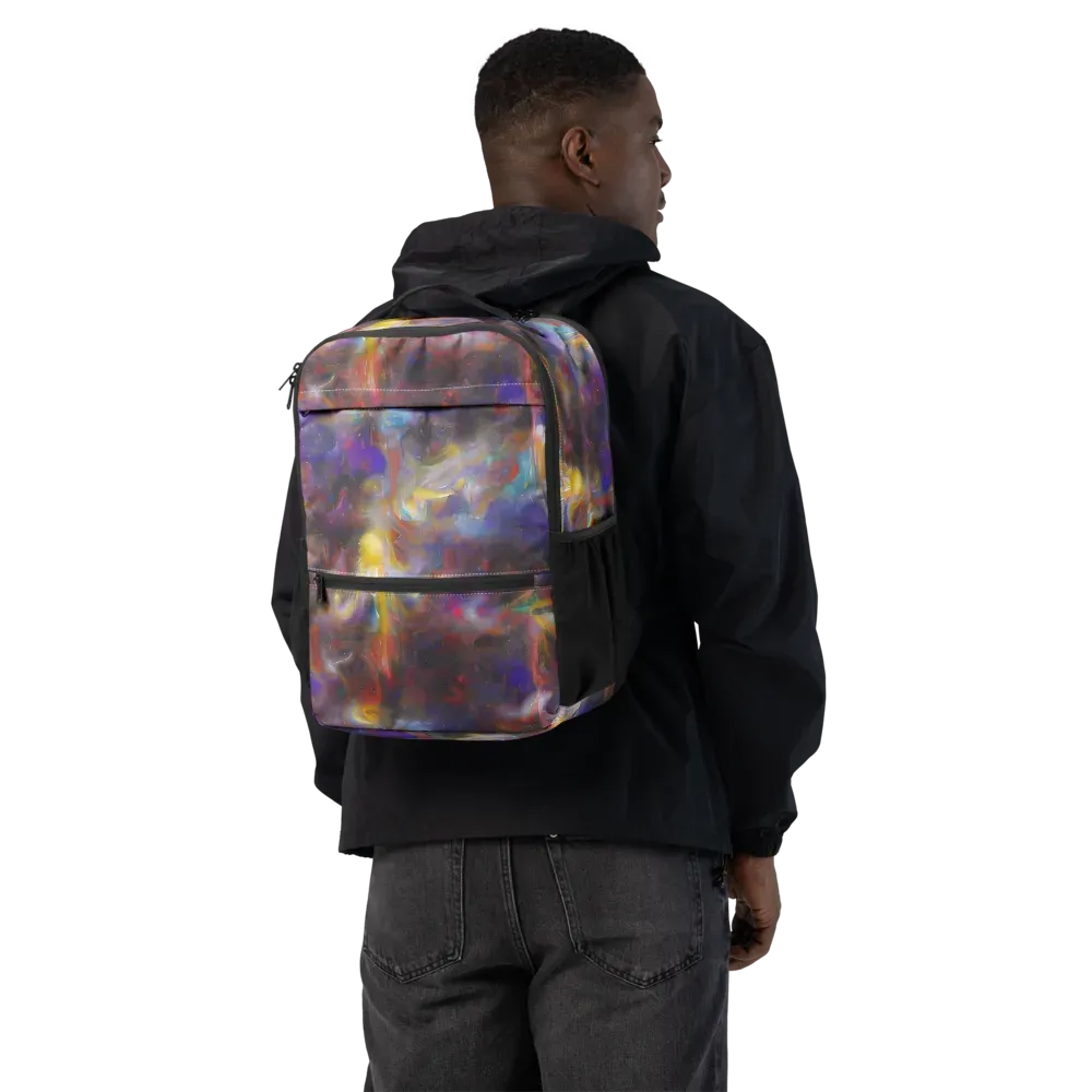 Quantum Wisp on Utility Backpack — Back