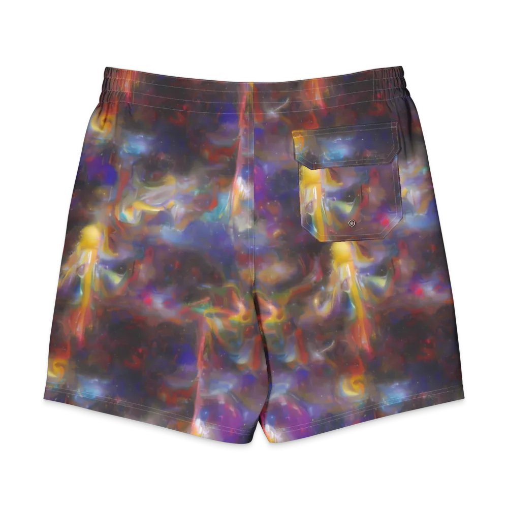 Quantum Wisp on Men's Board Shorts — Back