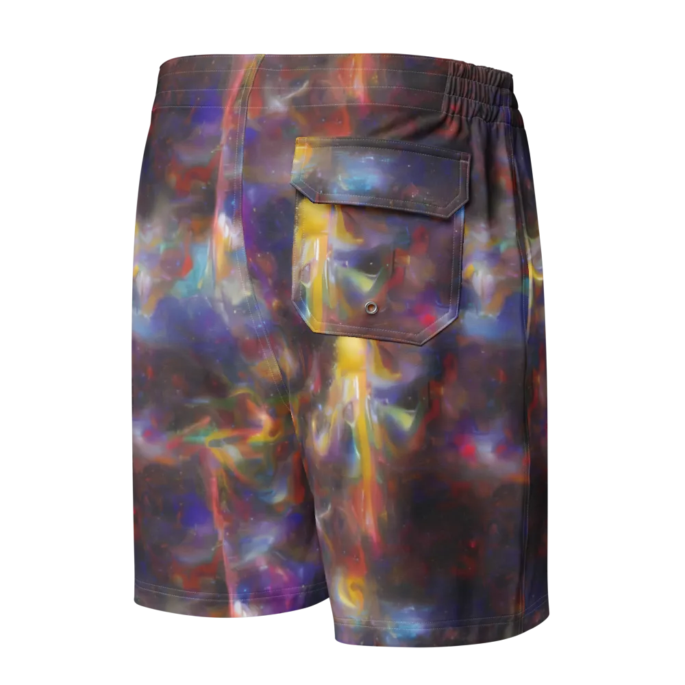 Quantum Wisp on Men's Board Shorts — Back
