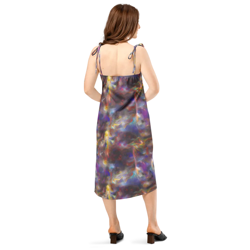 Quantum Wisp on Slip Dress — Back