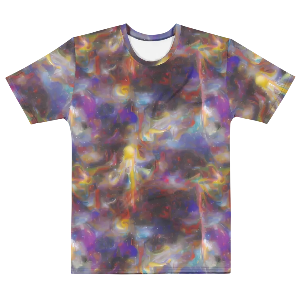 Quantum Wisp on Men's Cotton Crew Neck T-Shirt — Front