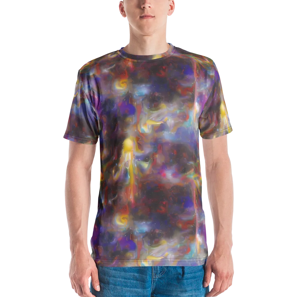 Quantum Wisp on Men's Crew Neck T-Shirt — Front