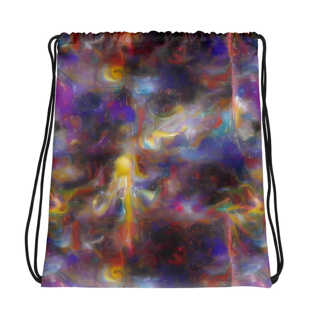 Quantum Wisp on Drawstring Bag — Photo