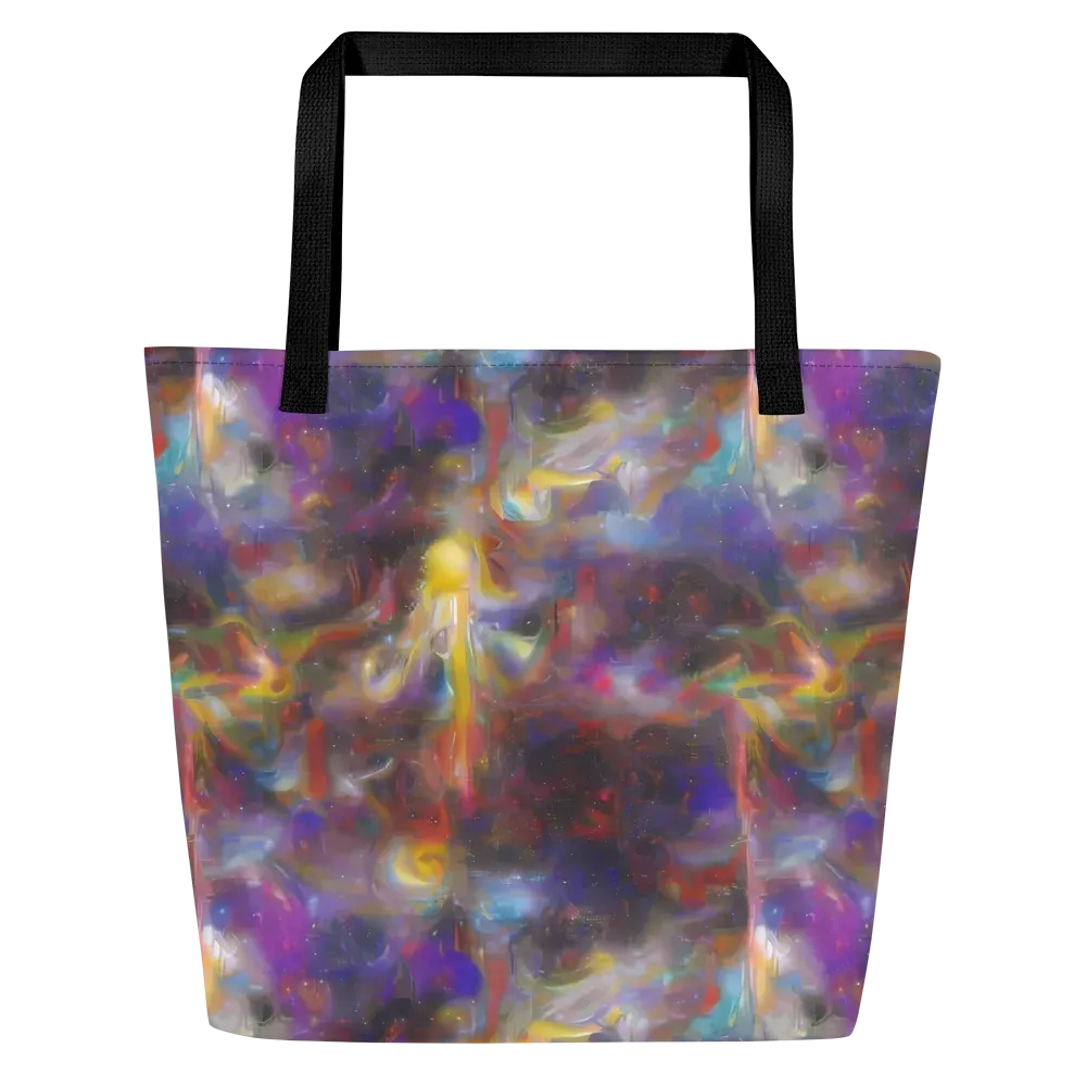 Quantum Wisp on Large Tote Bag W/ Pocket — Front