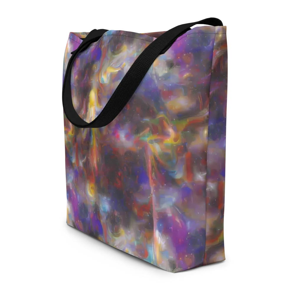 Quantum Wisp on Large Tote Bag W/ Pocket — Front