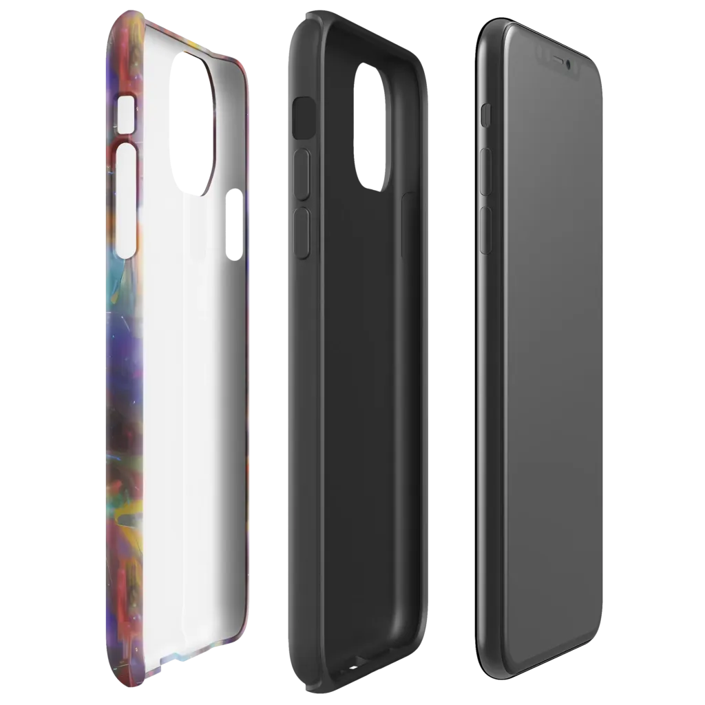 Quantum Wisp on Tough Case for iPhone® — Right