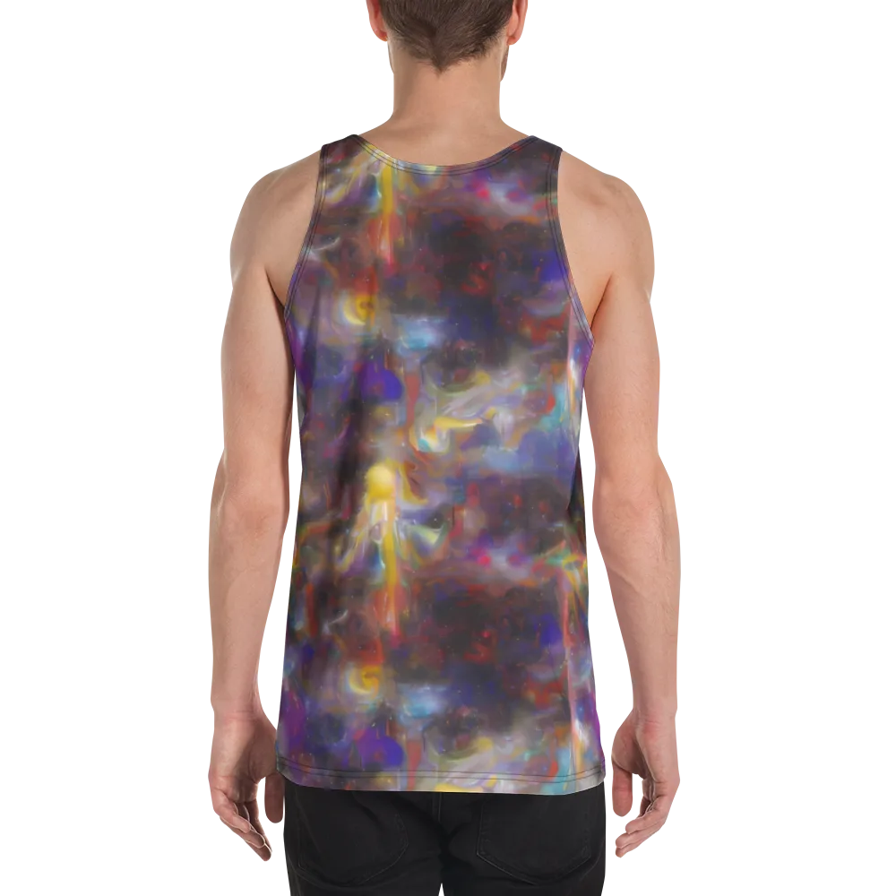 Quantum Wisp on Men's Tank Top — Back