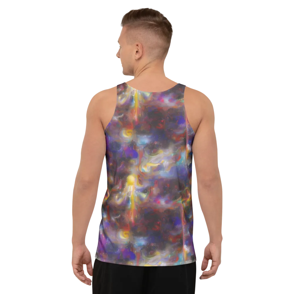 Quantum Wisp on Men's Tank Top — Back