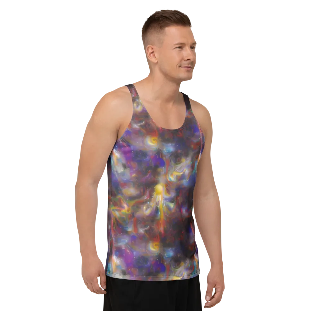 Quantum Wisp on Men's Tank Top — Right Front