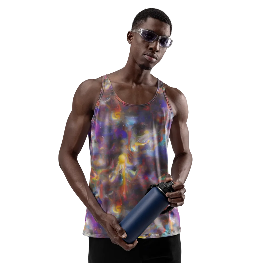 Quantum Wisp on Men's Tank Top — Front