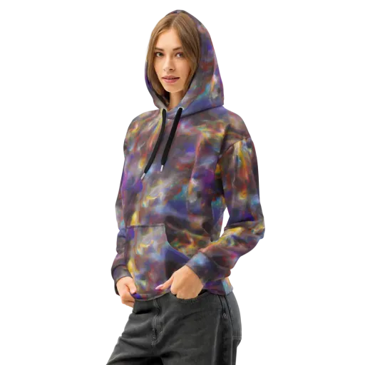 Quantum Wisp on a Cotton Hoodie