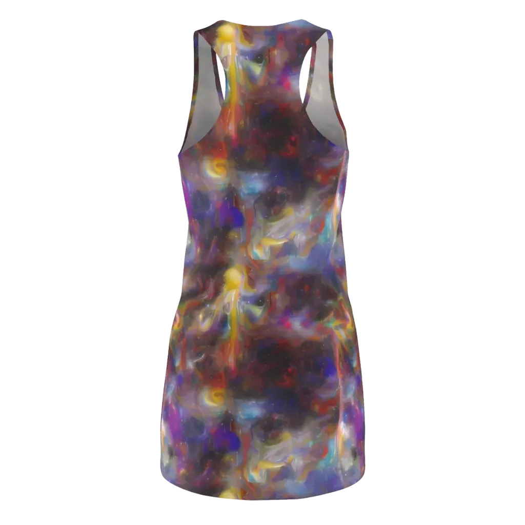 Quantum Wisp on Racerback Dress — Back
