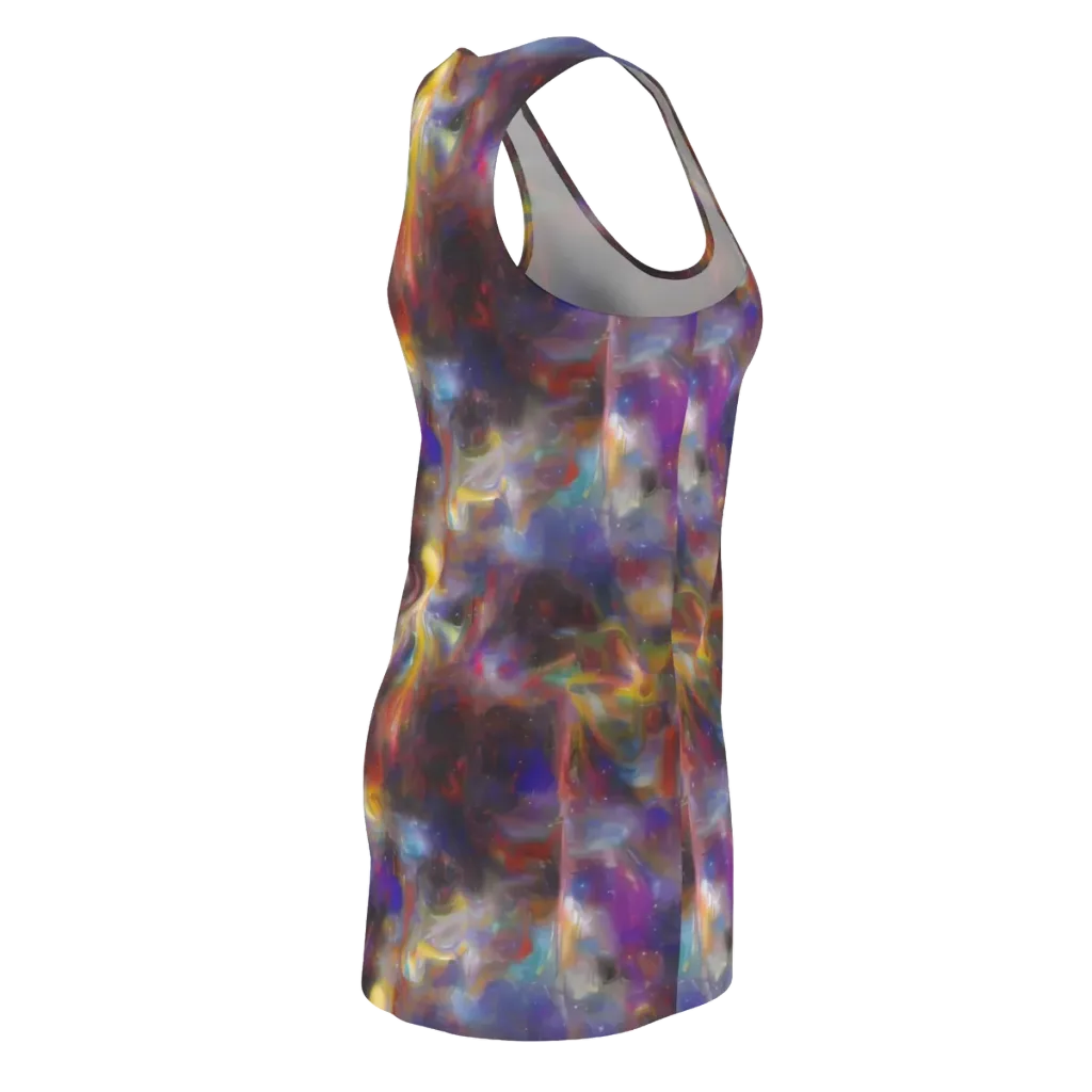Quantum Wisp on Racerback Dress — Back Side