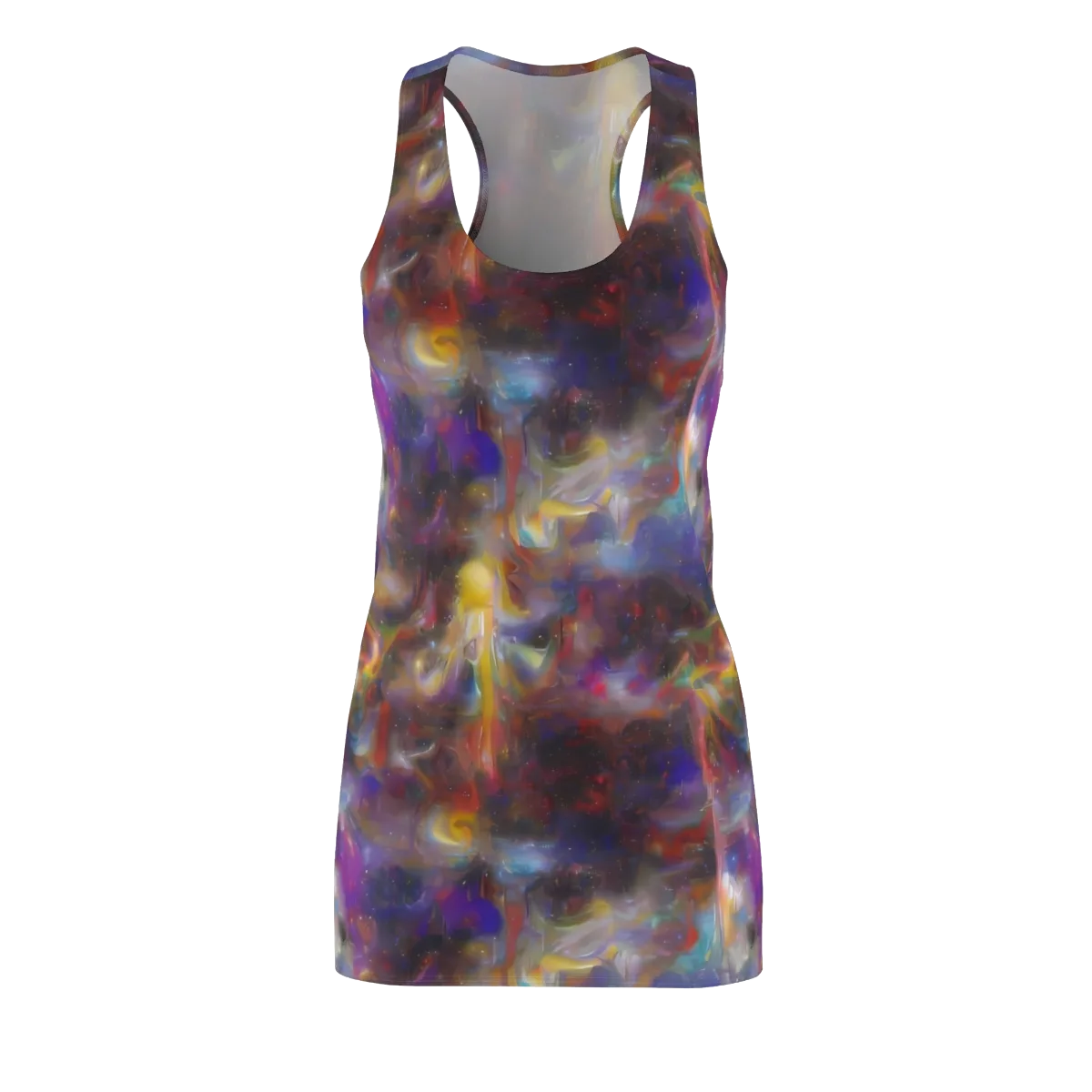 Quantum Wisp on Racerback Dress — Front
