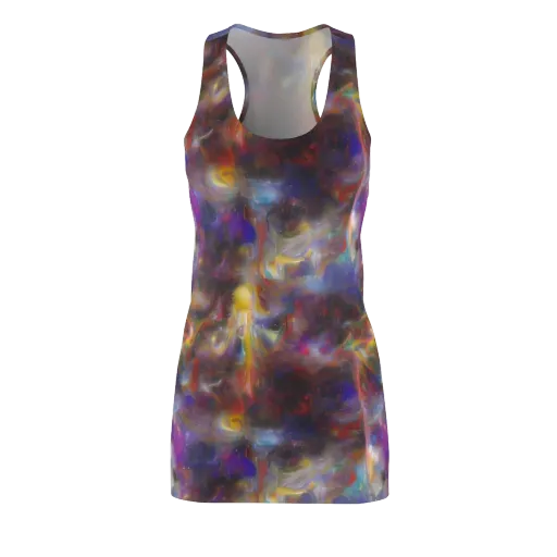 Quantum Wisp on a Racerback Dress