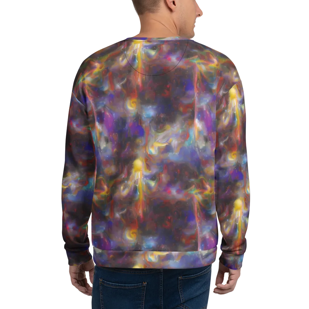 Quantum Wisp on Sweatshirt — Back