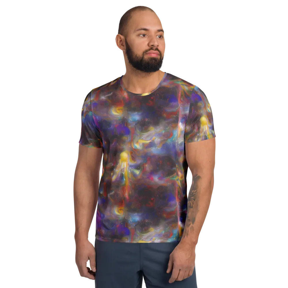 Quantum Wisp on Men's Athletic T-Shirt — Front