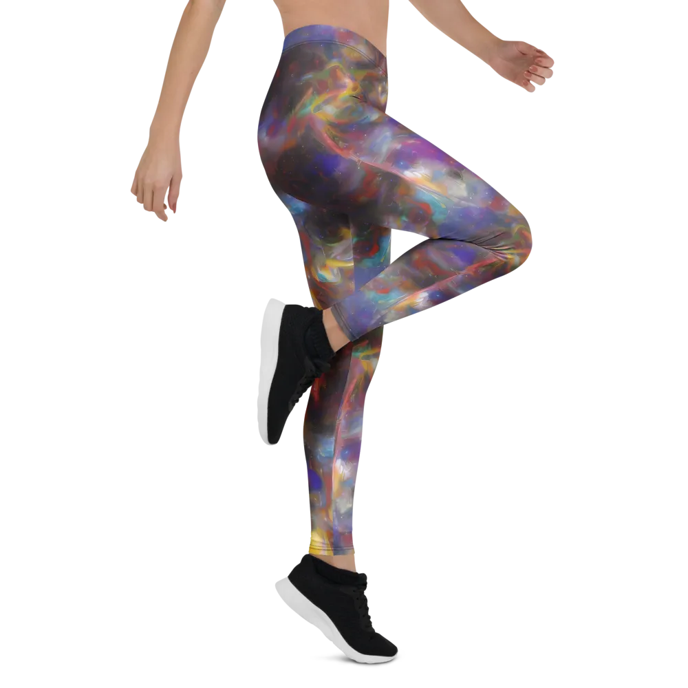 Quantum Wisp on Leggings — Right