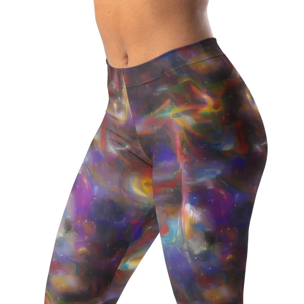 Quantum Wisp on Leggings — Left Front