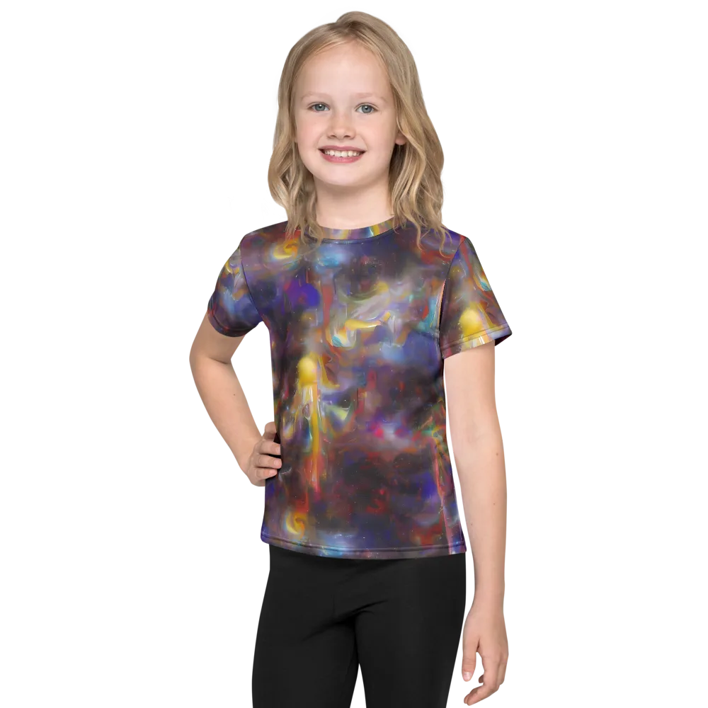 Quantum Wisp on Kids Crew Neck T-Shirt — Front