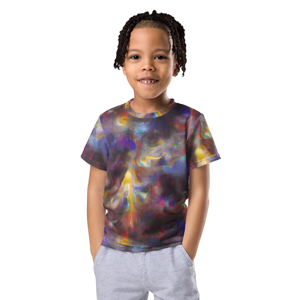 Quantum Wisp on Kids Crew Neck T-Shirt — Front