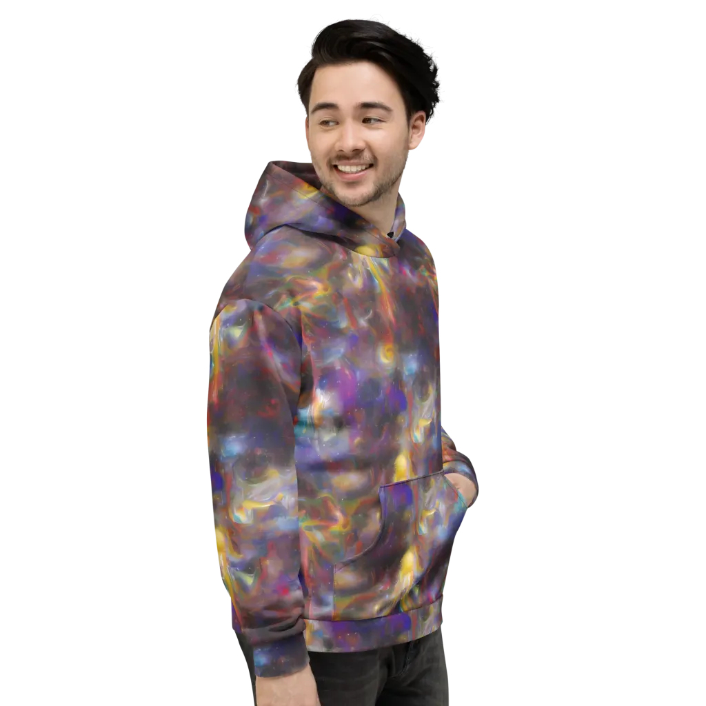 Quantum Wisp on Hoodie — Right