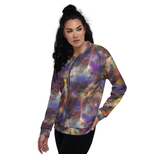 Quantum Wisp on a Bomber Jacket
