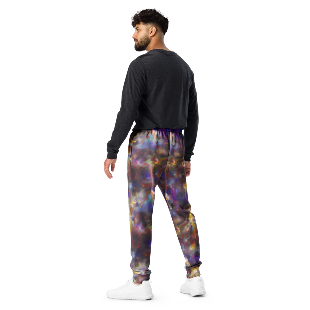 Quantum Wisp on Men's Joggers — Back