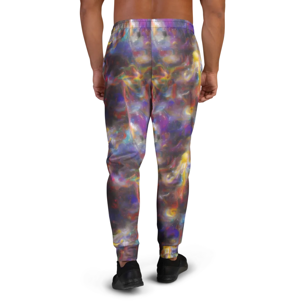 Quantum Wisp on Men's Joggers — Back
