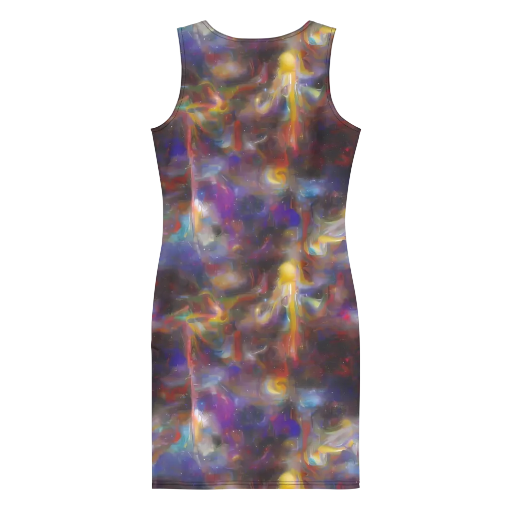 Quantum Wisp on Bodycon Dress — Back