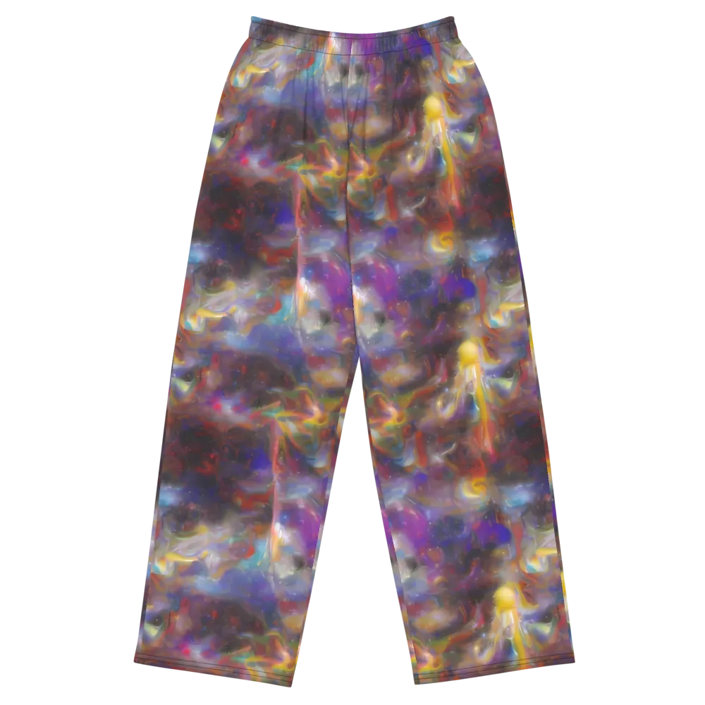 Quantum Wisp on Wide-Leg Pants — Front