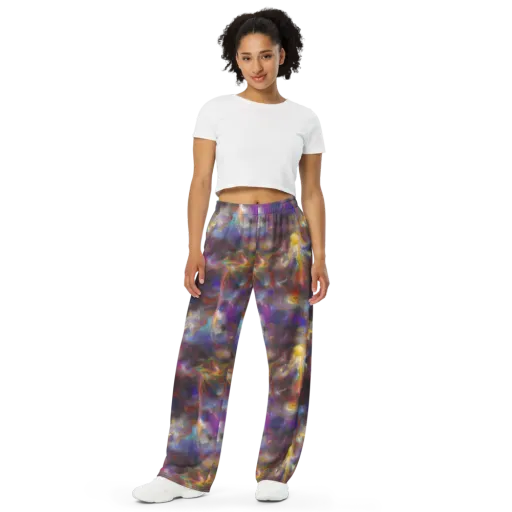 Quantum Wisp on a Wide-Leg Pants