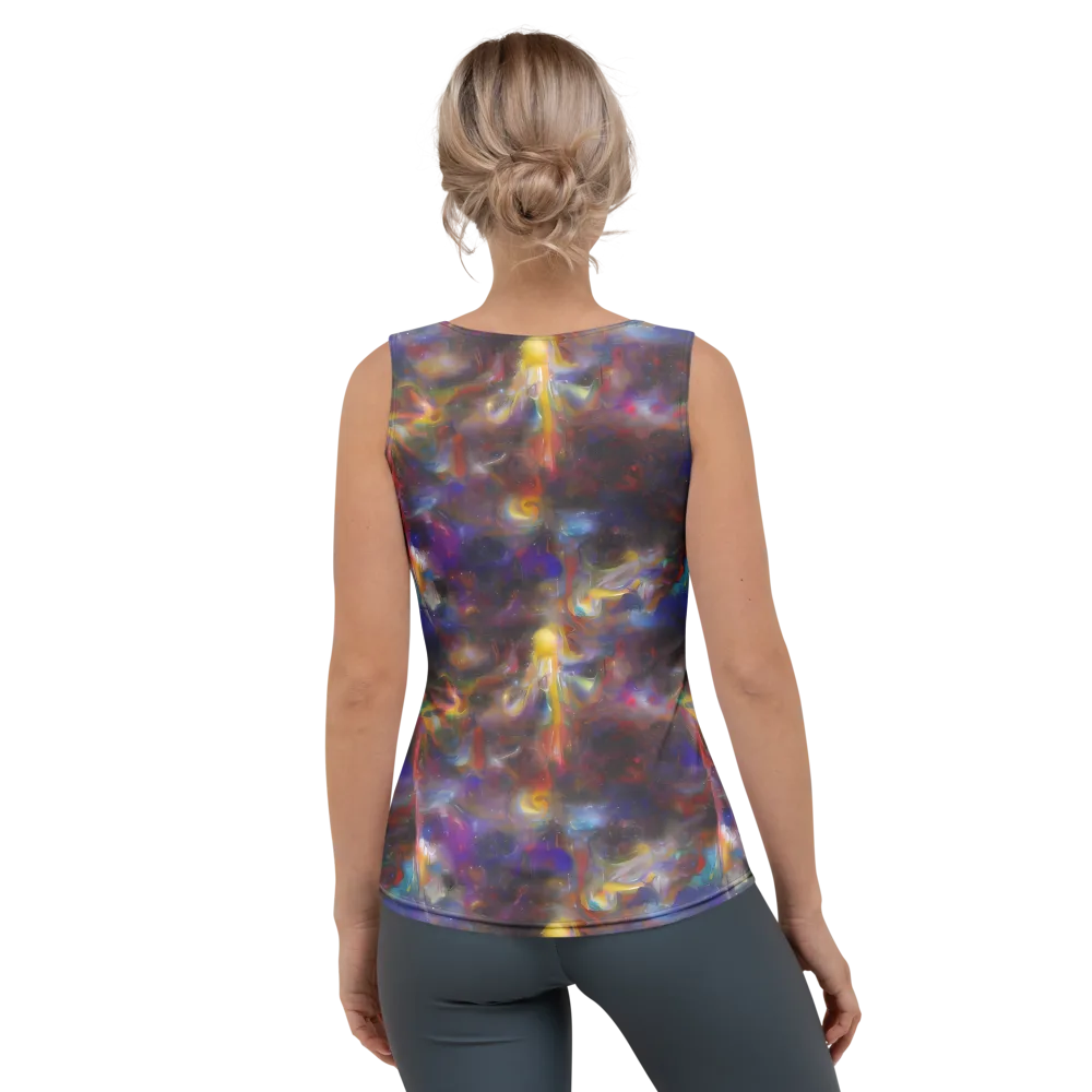 Quantum Wisp on Women's Tank Top — Back