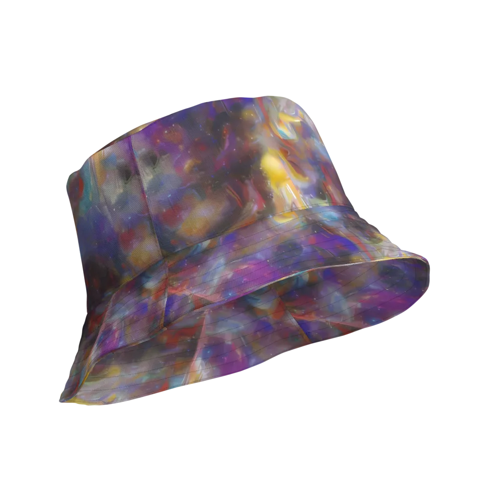 Quantum Wisp on Reversible Bucket Hat — Product details Outside