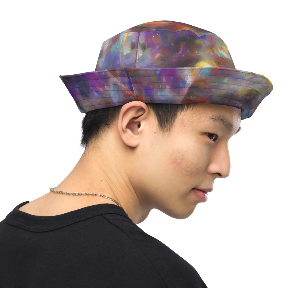 Quantum Wisp on Reversible Bucket Hat — Right Outside